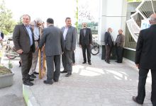 گزارش تصویری از استقبال دانشگاهیان و مردم شاهرود  از پروفسور علی اکبر جلالی  در دانشگاه صنعتی شاهرود